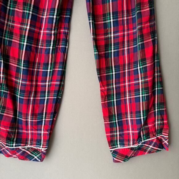 Victoria's Secret Pajama Pants Size S Red Plaid - Picture 9 of 9